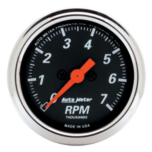 Bild von Autometer Designer Black 2-1/16in Electrical 7k RPM Tachometer
