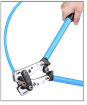 Bild von Battery cable lug crimping tool wire crimper hand ratchet terminal crimp pliers for 6-50mm²