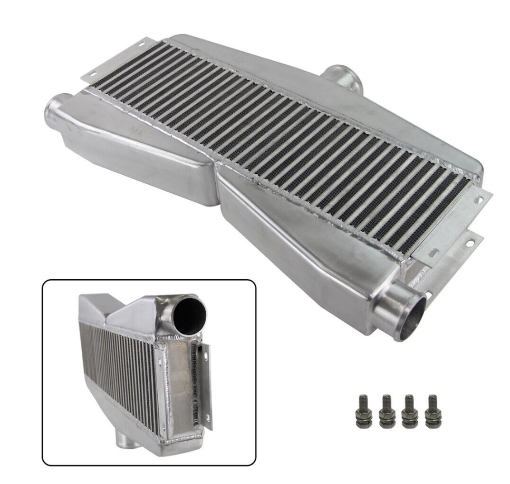 Bild von 2-INLET 1-OUTLET ALUMINUM INTERCOOLER - Top outlet
