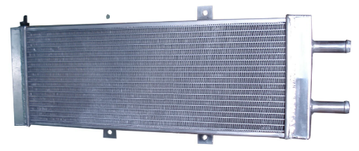 Bild von Air to Water Intercooler Heat Exchanger - Same side