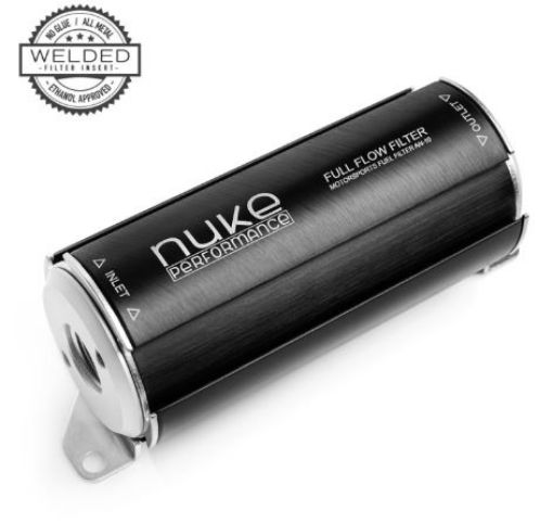 Bild von Nuke Performance Kraftstofffilter AN10 100 Mikron Edelstahl