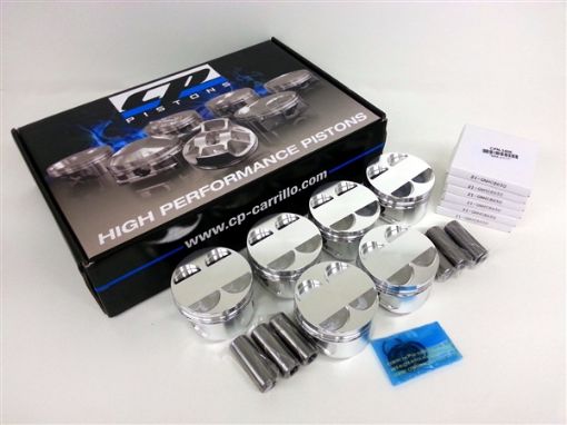 Bild von CP Piston & Ring Set for Toyota 1JZGTE/2JZGTE - Bore (87mm) - Size (+1.0mm) - CR (9.0/10.0) Set of 6