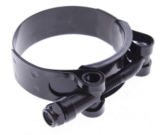 Bild von T-Bolt Edelstahl-Schlauchschelle schwarz 1,5"