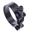 Bild von T-Bolt Edelstahl-Schlauchschelle schwarz 3"