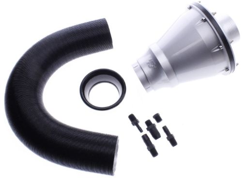 Bild von Luftfilter im KN-Stil - Kaltlufteinlass - Silber