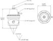 Bild von Turbosmart FPR8 EFI-Kraftstoffdruckregler 2x AN8 / 1x AN8 schwarz/silber