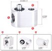 Bild von LS Cylinder Head Coolant Steam Port Crossover Throttle Body Bypass