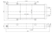 Bild von Air to Water Intercooler Heat Exchanger - Same side