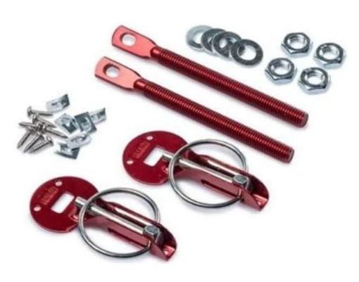 Bild von Sparco RED Hood Pin - Set of 2