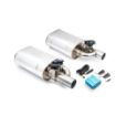 Bild von Exhaust muffler with Cutout valve - 3" - DUAL