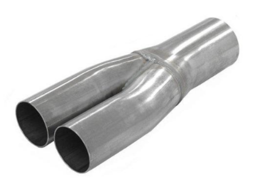 Bild von Exhaust Y-piece - Stainless 2"-> 2 pieces 1,75" - Simons U905145R