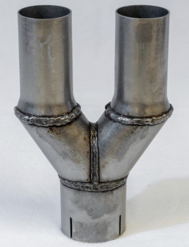 Bild von Y-stykke til udstødning - Rustfri 2½" -> 2  stk. 2" - Simons U2863090R