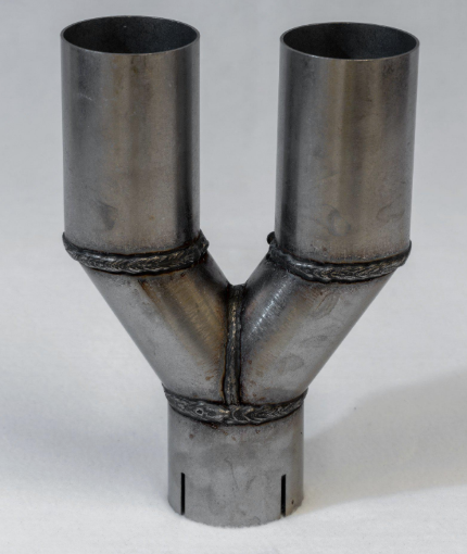 Bild von Y-stykke til udstødning - Rustfri 2½" -> 2  stk. 2½" - Simons U2863110