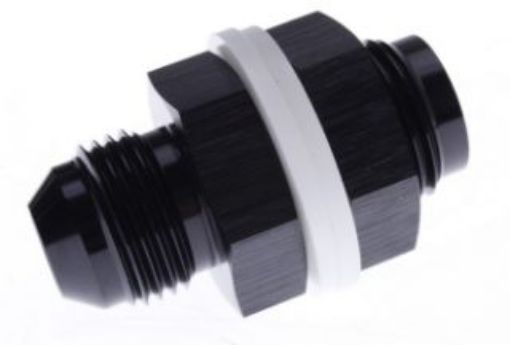 Bild von Fuel Cell fitting - AN-16 - Schwarz Alu