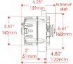 Bild von Powermaster Street Alternators 7294