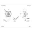 Bild von SPAL 3,8" - Suction -  VA32-A101-62A  - 210 m³/h
