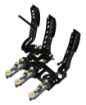 Bild von Wilwood Pedal Assembly Floor Mount-Brake Clutch & Throttle