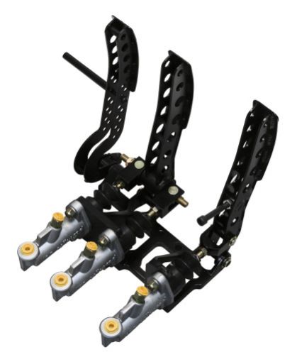 Bild von Wilwood Pedal Assembly Floor Mount-Brake Clutch & Throttle