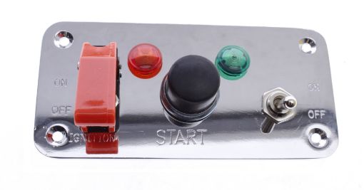 Bild von COMPETITION STARTER PANEL  -  PUSH BUTTON, LIGHTS, 2 SWITCHES