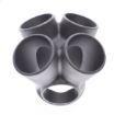 Bild von V-Band stainless steel collector for Garrett GTX / G25 / G30 - With 44mm Wastegate port