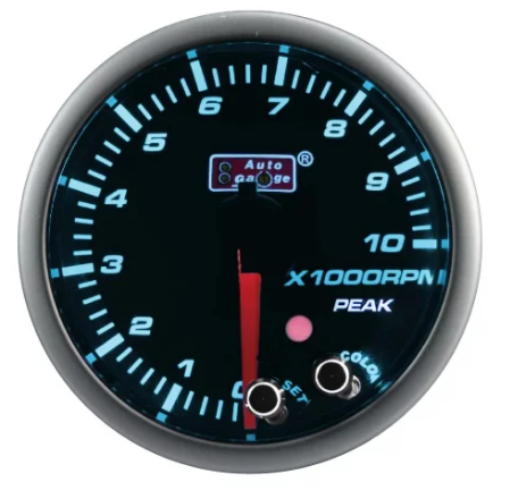 Bild von Autogauge Tachometer - Dunkel