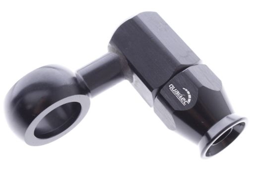 Bild von ID 15,7mm. - 90 deg. AN6 PTFE - Banjo fit - Black