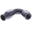 Bild von 120 Grad. PTFE AN Anschlussstück - AN-4 - Schwarz - High Flow