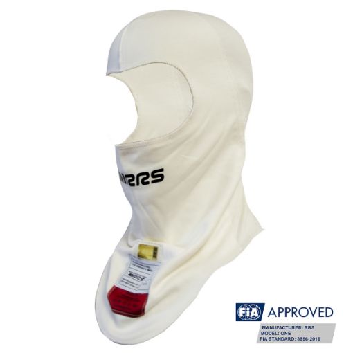 Bild von RRS ONE balaclava - White - FIA 8856-2018