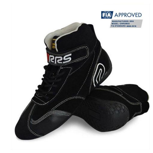 Bild von RRS black racing boots - FIA 8856-2018 - Size 48