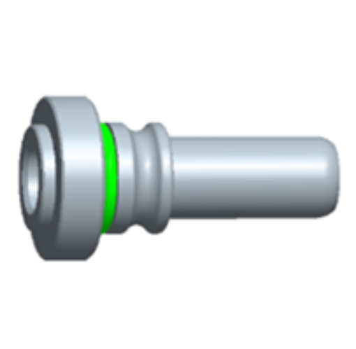 Bild von Weld In Quick Connector - Stainless Steel - AN16