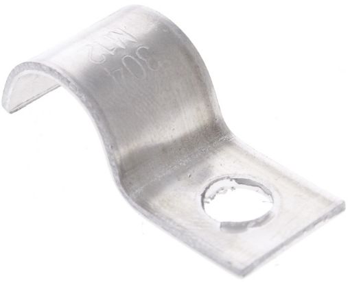 Bild von Einfache Edelstahl-P-Klemme 12 mm