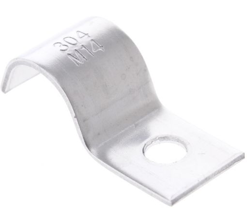 Bild von Einfache Edelstahl-P-Klemme 14 mm