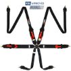 Bild von RRS FIA 3" 2" R6 HANS® 2,8 Kg Schwarzer Gurt