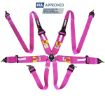 Bild von RRS FIA 3" 2" R6 HANS® Superlight 2,8 Kg Rosa Gurt