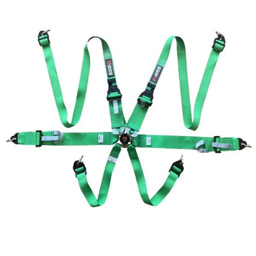 Bild von RRS FIA 3" 2" R6 HANS® 2,8 Kg Grüner Gurt