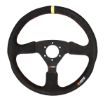 Bild von RRS VELOCE EVO Lenkrad – Flat 350 mm – Schwarzes Wildleder