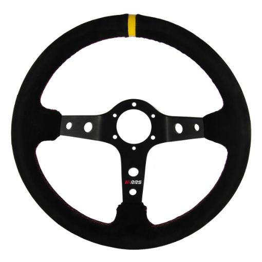 Bild von RRS RALLY Lenkrad – F90 350 mm – Schwarzes Wildleder