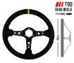 Bild von RRS RALLY Lenkrad – F90 350 mm – Schwarzes Wildleder