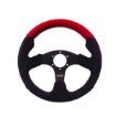 Bild von RRS RACER Lenkrad – Flach 320 mm – Rotes Wildleder