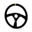 Bild von RRS OFF ROAD Lenkrad – Flach 380 mm – Schwarzes Wildleder