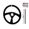 Bild von RRS OFF ROAD Lenkrad – Flach 380 mm – Schwarzes Wildleder