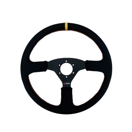 Bild von RRS OFFROAD Lenkrad – Flach 380 mm – Kunstleder