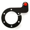 Bild von RRS Carbon-Knopfhalter für Lenkrad mit 1 Druckknopf