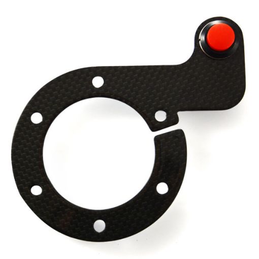 Bild von RRS Carbon-Knopfhalter für Lenkrad mit 1 Druckknopf