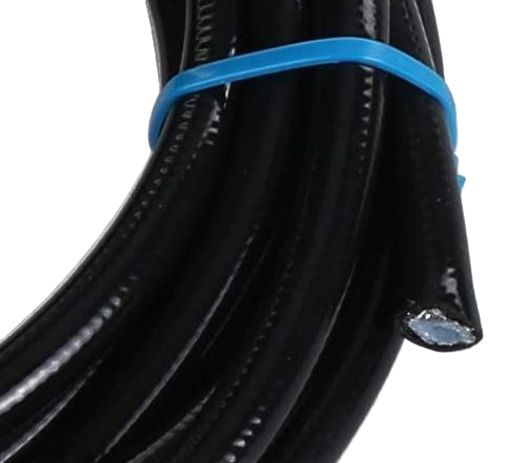 Bild von AN3 - Verstärkter PTFE-Nylonschlauch - Schwarzes PVC