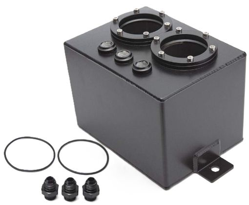 Bild von Ausgleichsbehälter für 2 Pumpen - Silber - Ohne Pumpen
