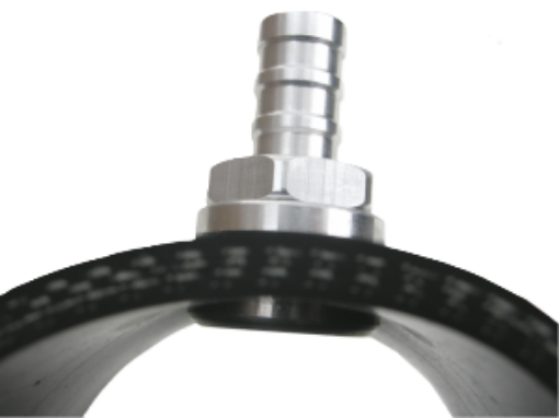 Bild von Stehbolzen für Silikonschlauch 5,5mm.
