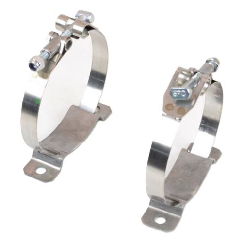 Bild von Mounting Clamps Steel For 2/3 Qt Accusump Oil Accumulator - 24-200