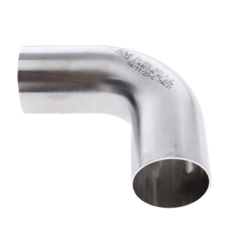Bild von 32 x 1,2 mm. Biegen des rostfreien Rohrs - 90 Grad - 304