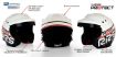 Bild von RRS Protect Jet Offener Helm – FIA 8859-2015 / SNELL SA2020 – Schwarz/Weiß